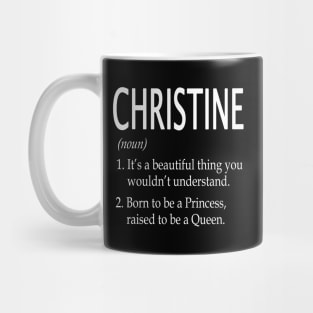 Christine Mug